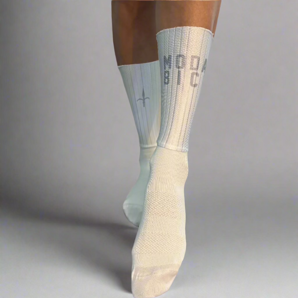 Trieste Super Pro Socks White