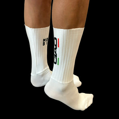 Trieste Super Pro Socks White